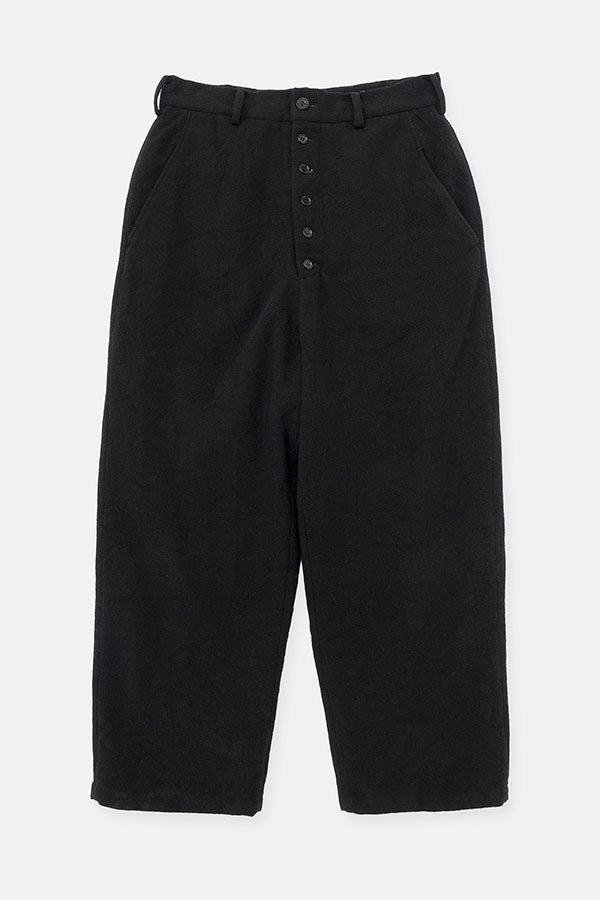 Button fly pants ①