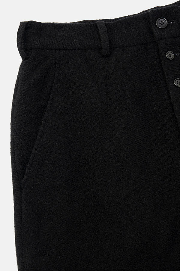 Button fly pants ①