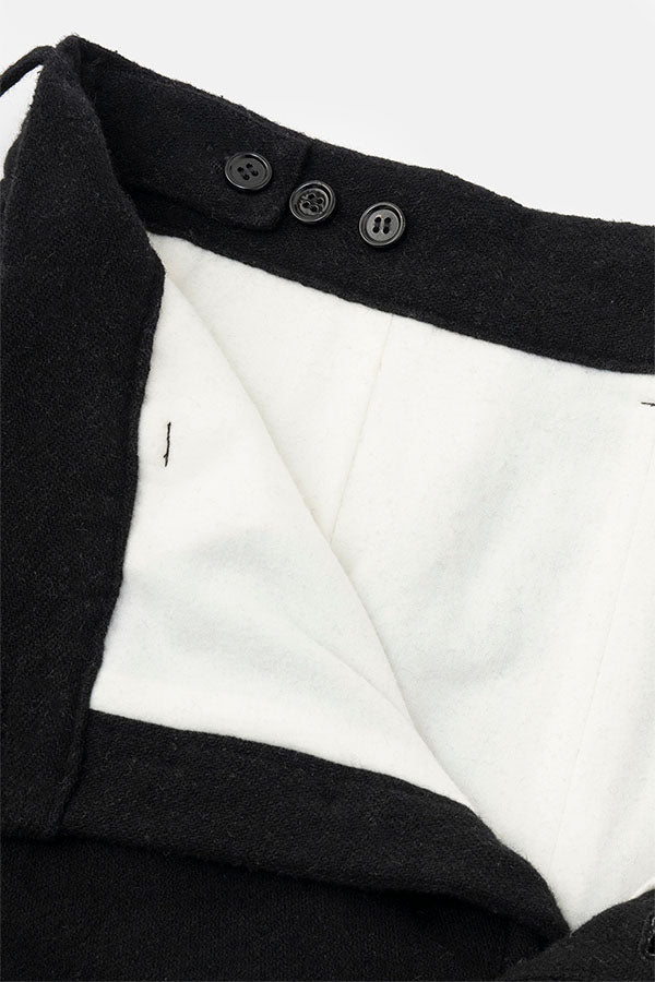 Button fly pants ①