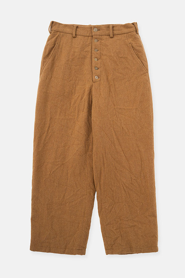 Button fly pants ①