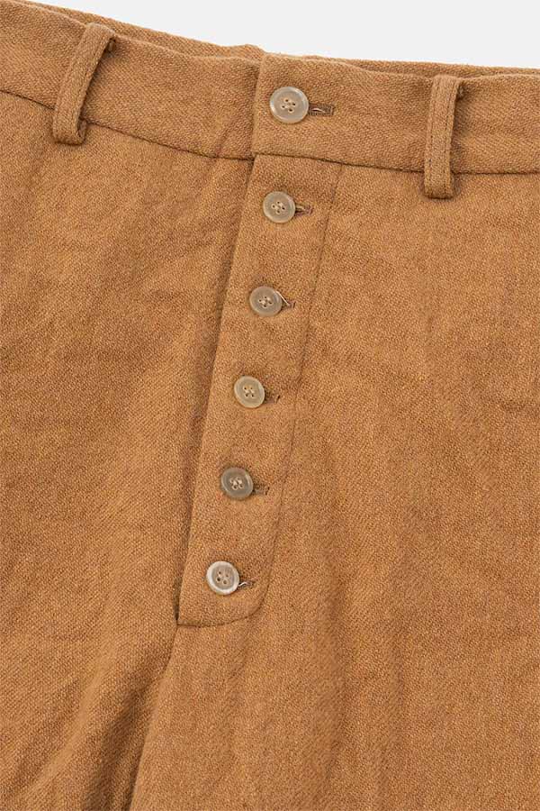 Button fly pants ①