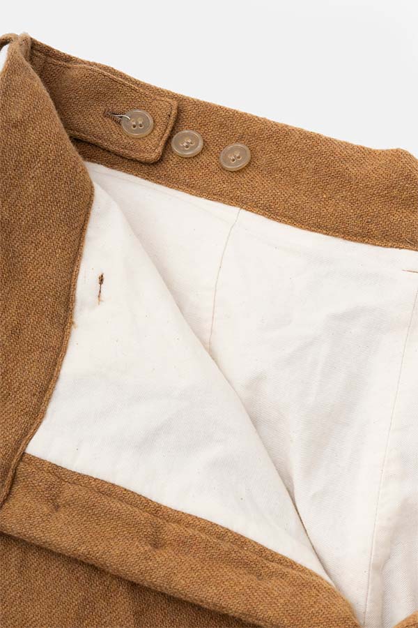 Button fly pants ①