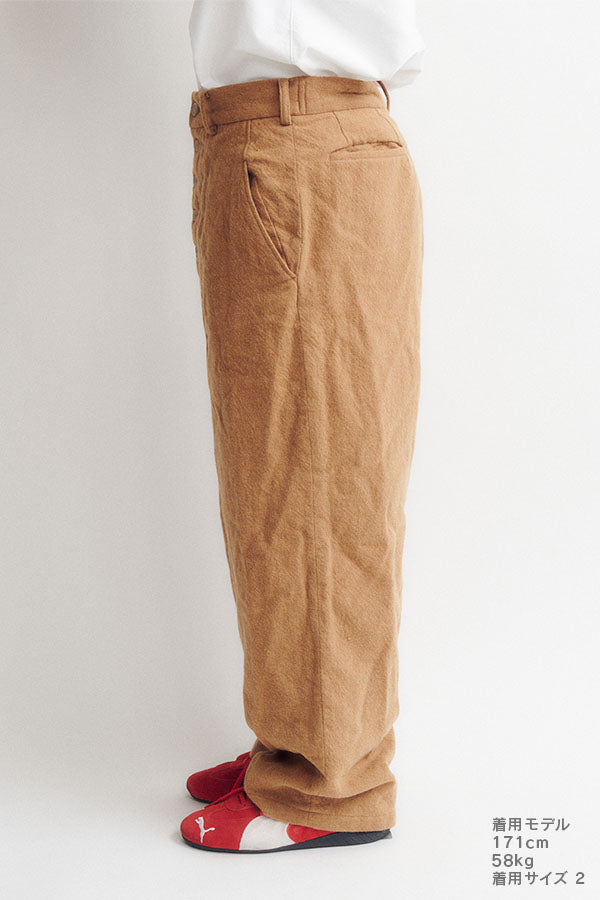 Button fly pants ①