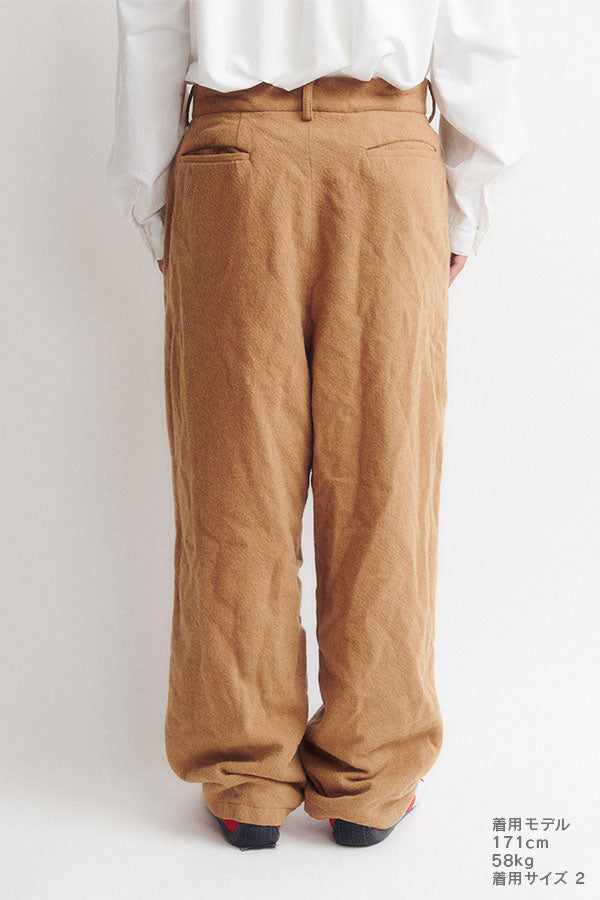 Button fly pants ①
