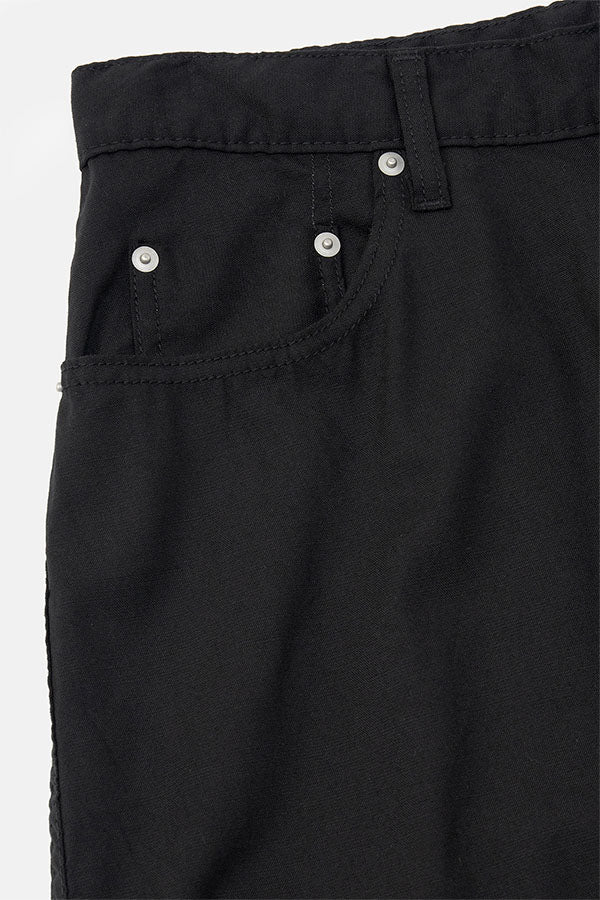 Puckering wide pants