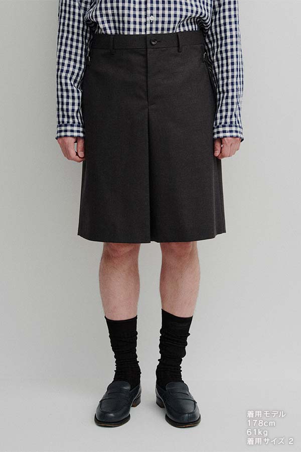 Wool shorts