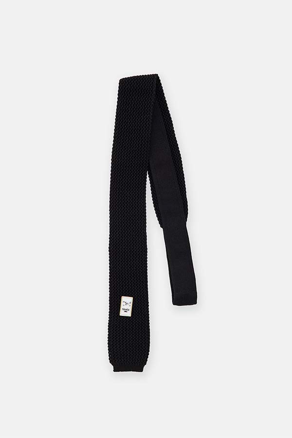 Silk knit tie