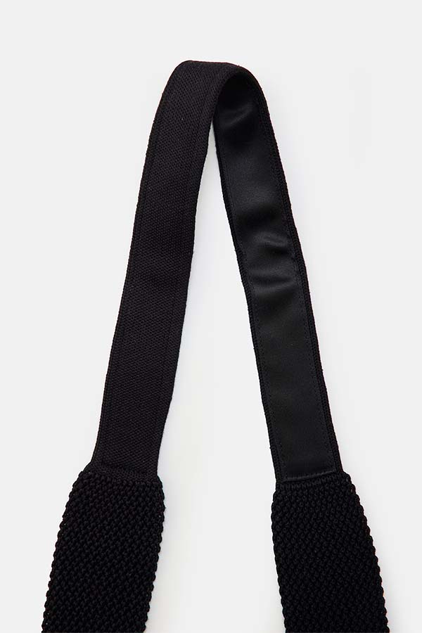Silk knit tie