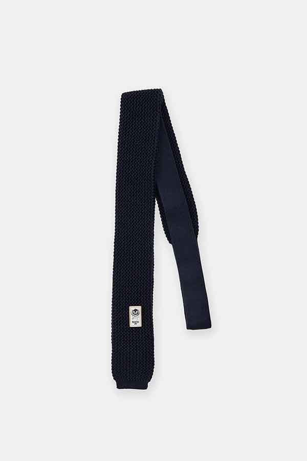 Silk knit tie