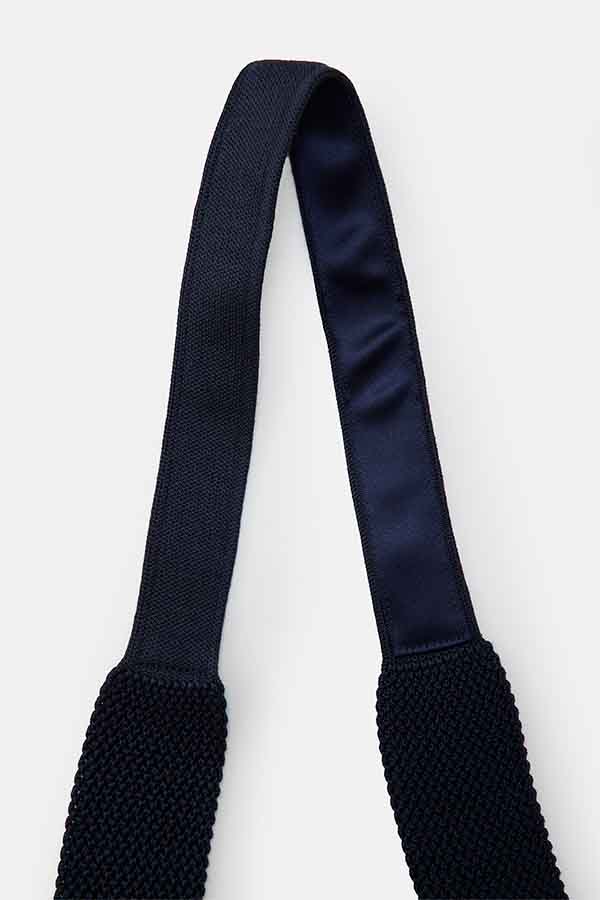 Silk knit tie