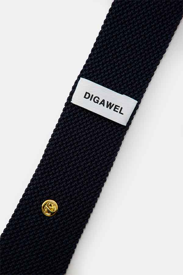 Silk knit tie