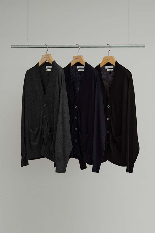Cashmere knit cardigan(DIGAWEL×BODHI)