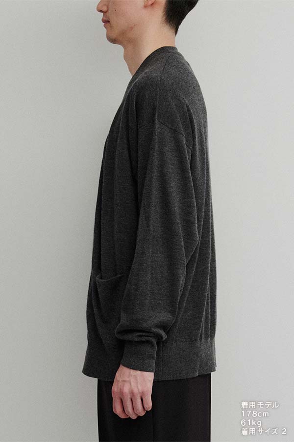 Cashmere knit cardigan(DIGAWEL×BODHI)