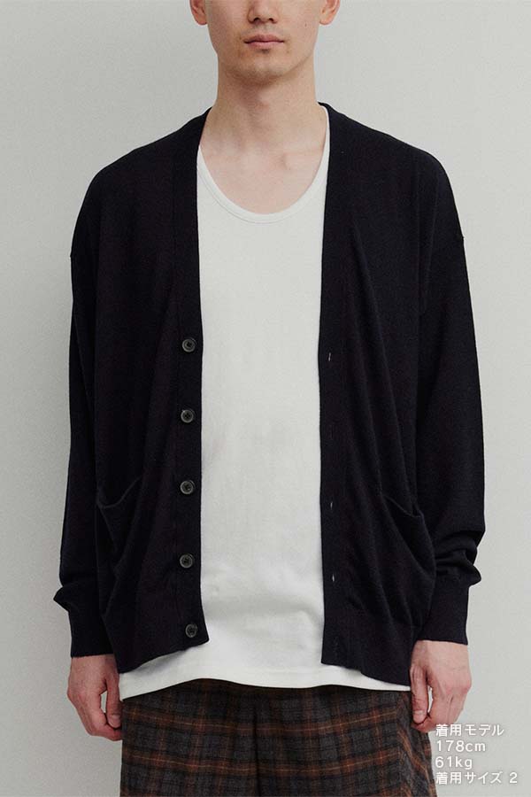 Cashmere knit cardigan(DIGAWEL×BODHI)