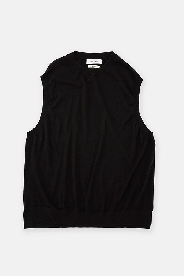 Cashmere knit sleeveless(DIGAWEL×BODHI)