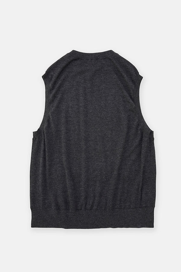 Cashmere knit sleeveless(DIGAWEL×BODHI)