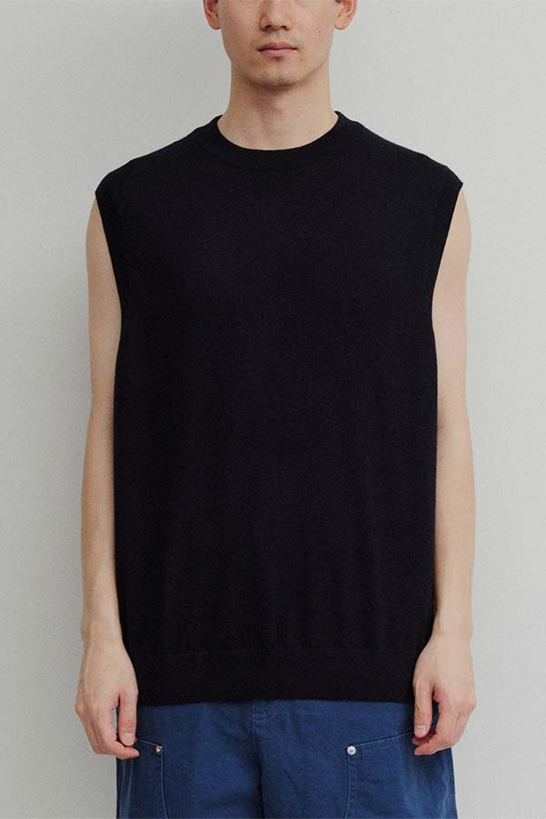 Cashmere knit sleeveless(DIGAWEL×BODHI)