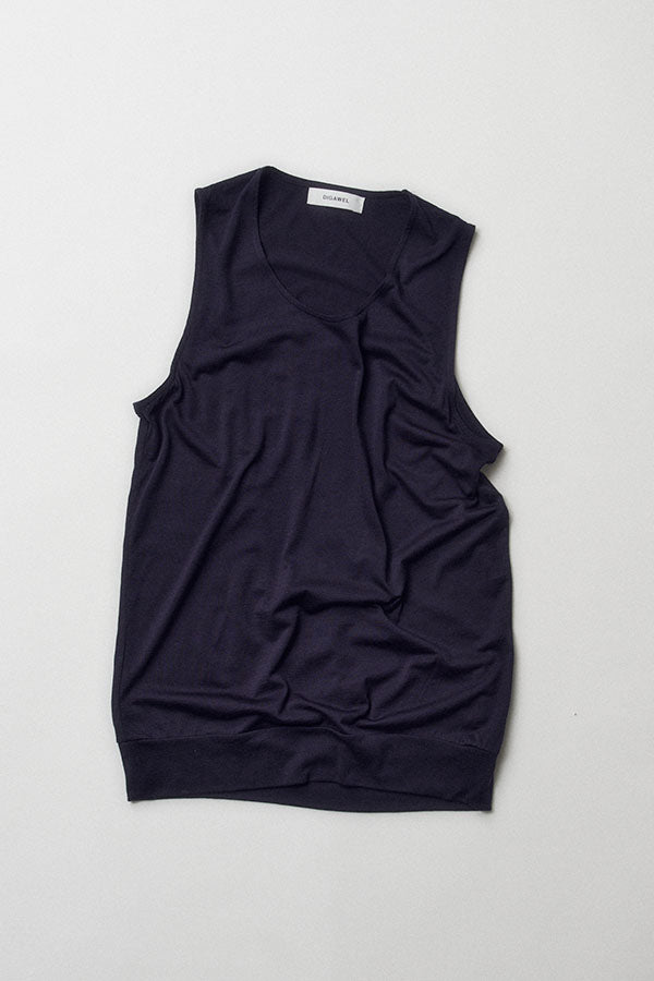 Merino Wool Sleeveless Vest