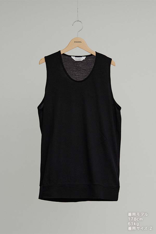 Merino Wool Sleeveless Vest