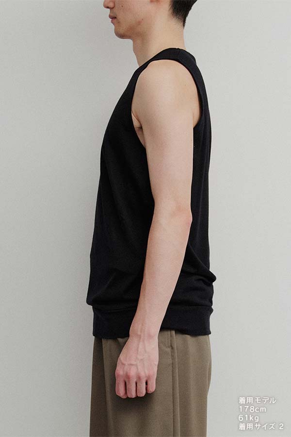 Merino Wool Sleeveless Vest