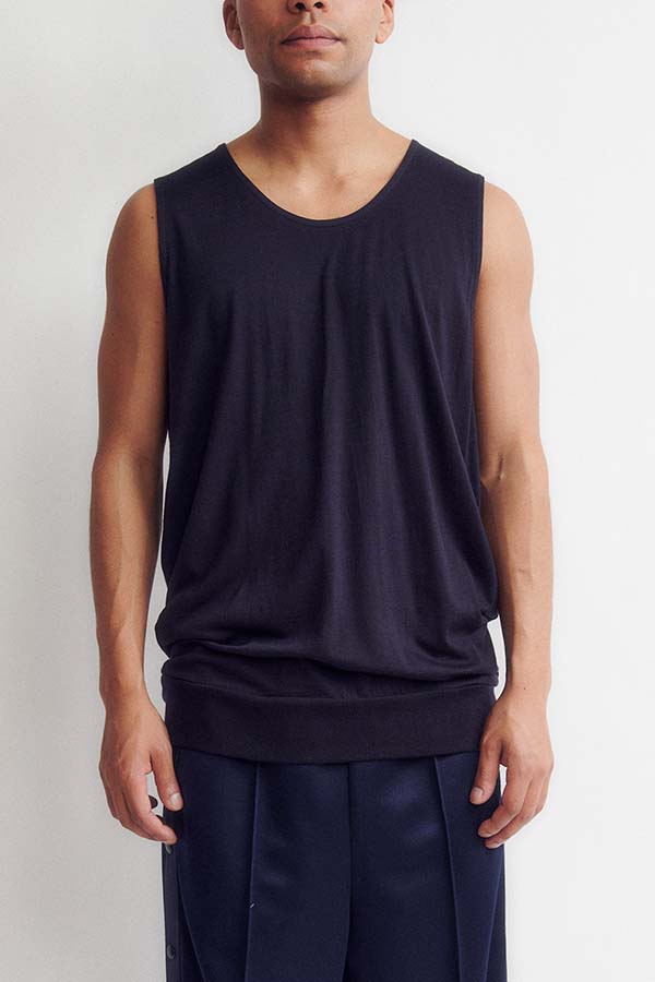 Merino Wool Sleeveless Vest