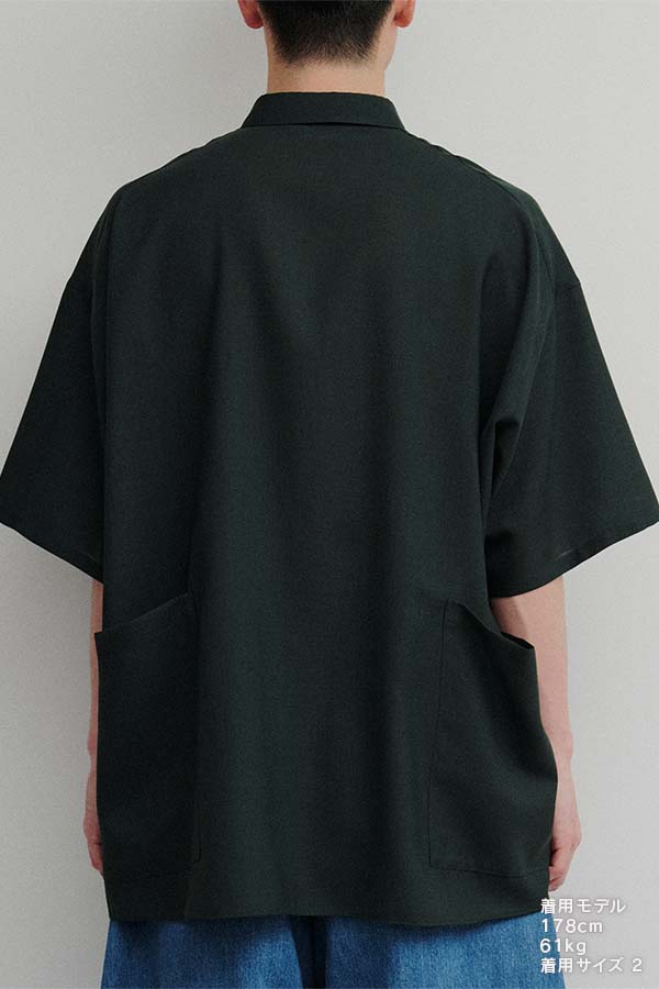 Side pocket S/S shirt