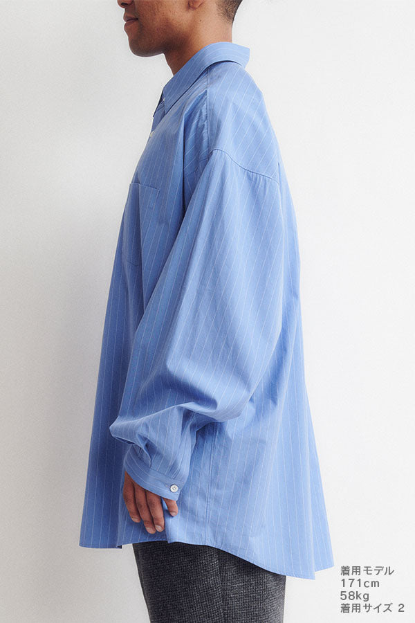 Oversized stripe shirt
