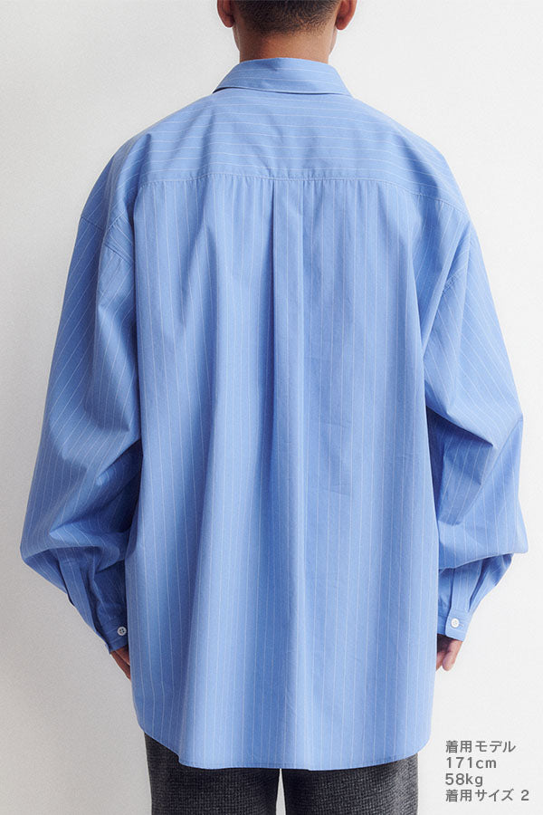Oversized stripe shirt