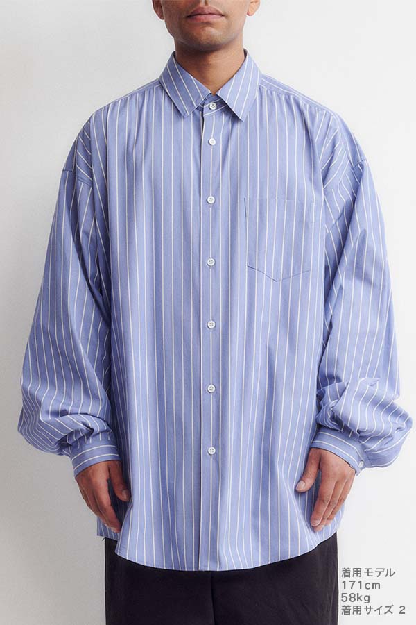 Oversized stripe shirt