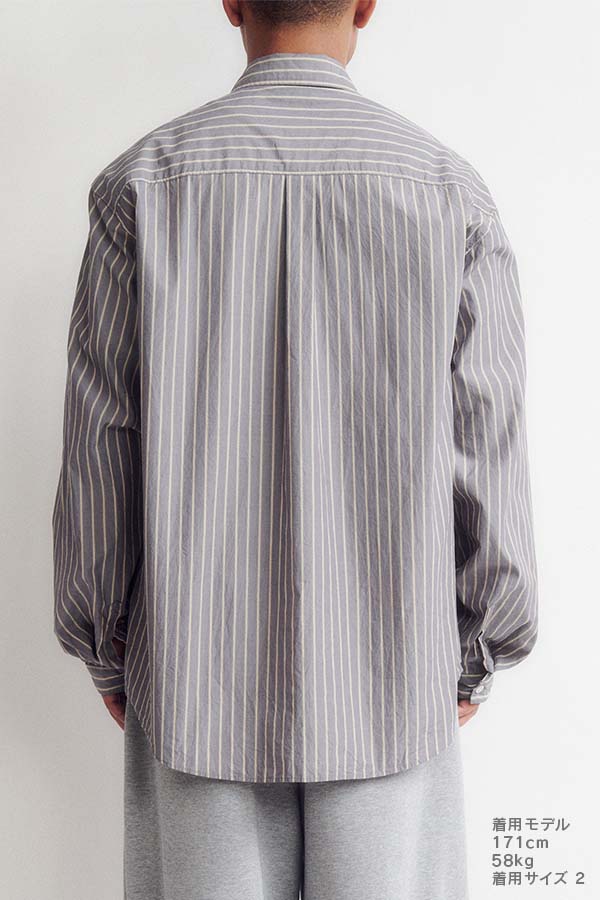 Buttondown shirt ①(stripe)