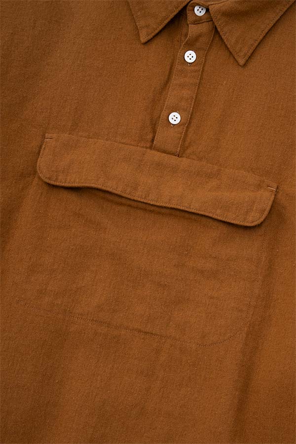 Center pocket P/O shirt