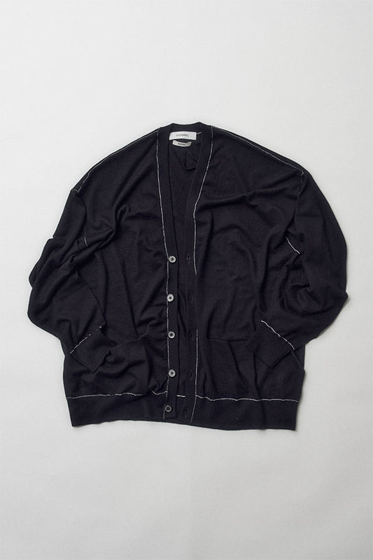 Cashmere knit stitch cardigan(BODHI×DIGAWEL)