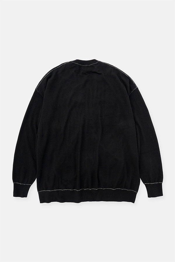 Cashmere knit stitch cardigan(BODHI×DIGAWEL)
