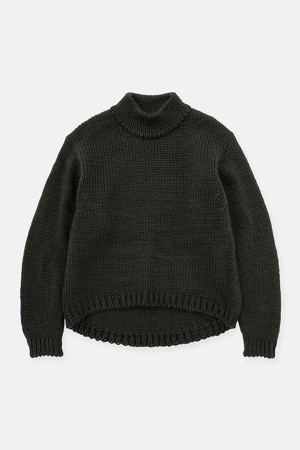 Cocoon turtleneck sweater