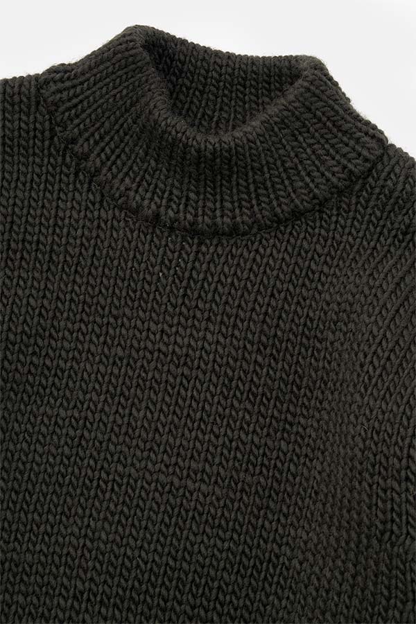 Cocoon turtleneck sweater