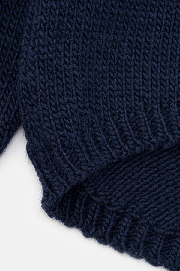 Cocoon turtleneck sweater