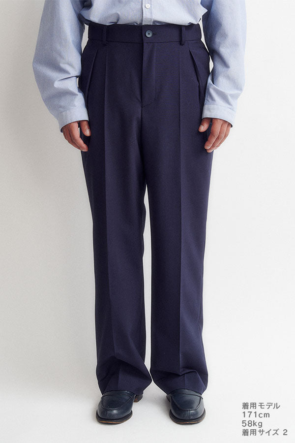 In tuck pants