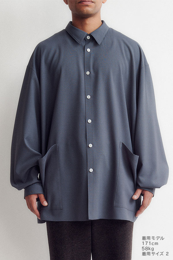 Side pocket L/S shirt