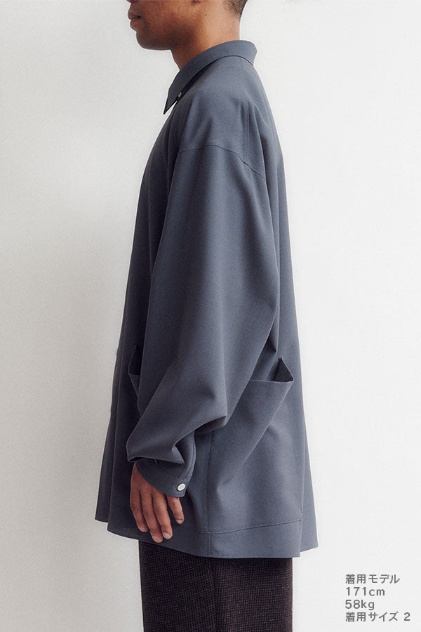 Side pocket L/S shirt