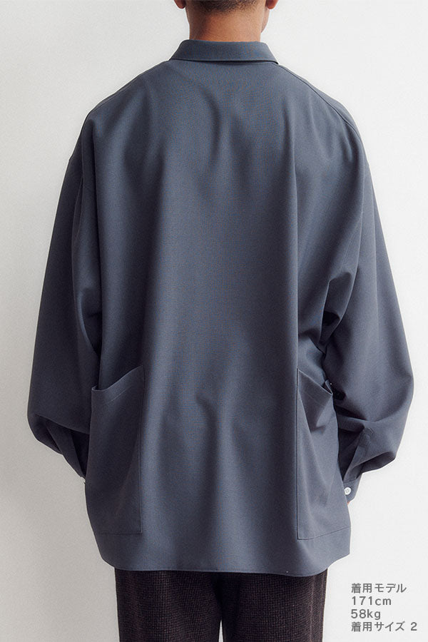 Side pocket L/S shirt