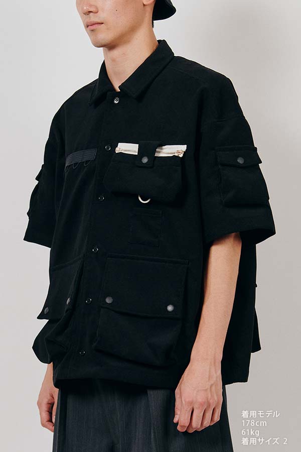 7 Pockets Corduroy S/S Shirt (F/CE.×DIGAWEL)