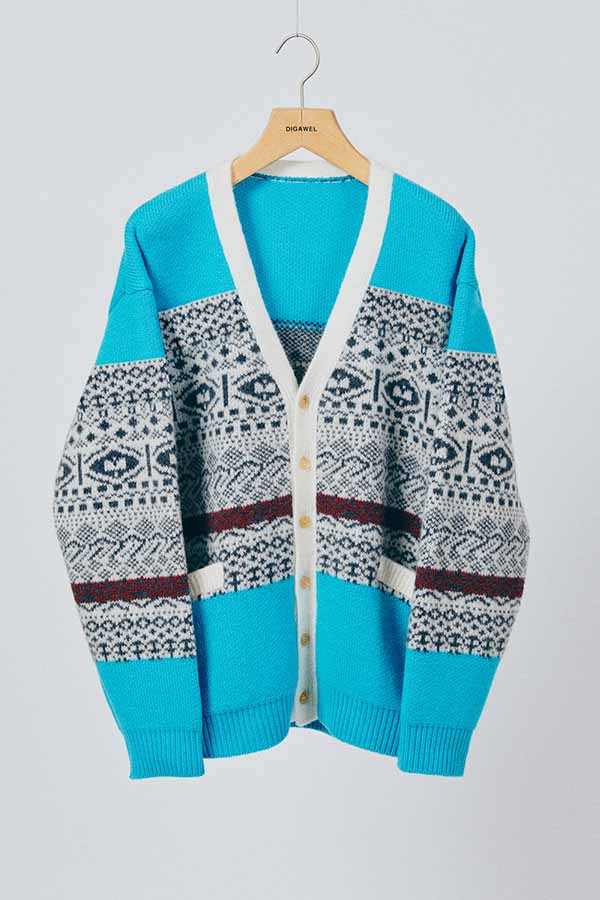 Jacquard Cardigan