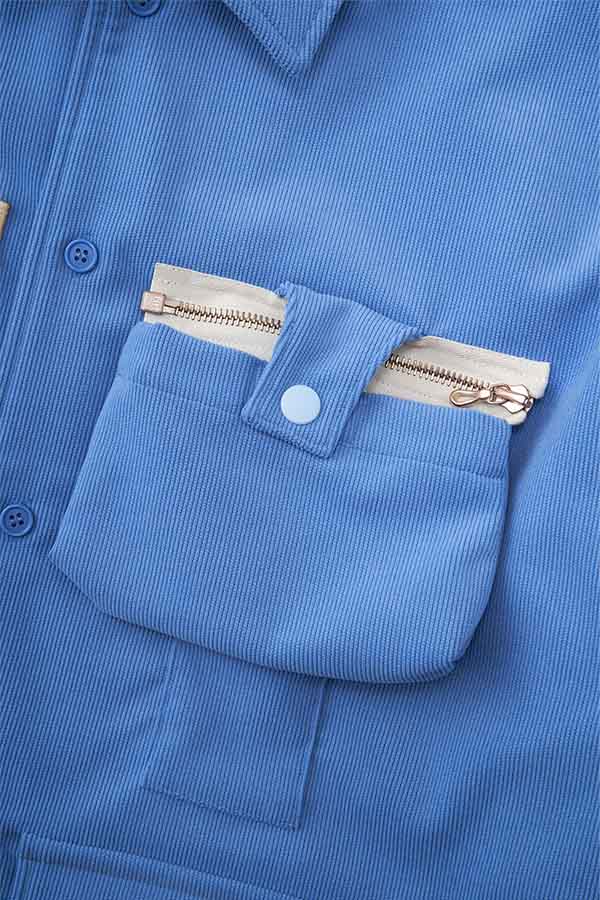 7 Pockets Corduroy S/S Shirt (F/CE.×DIGAWEL)