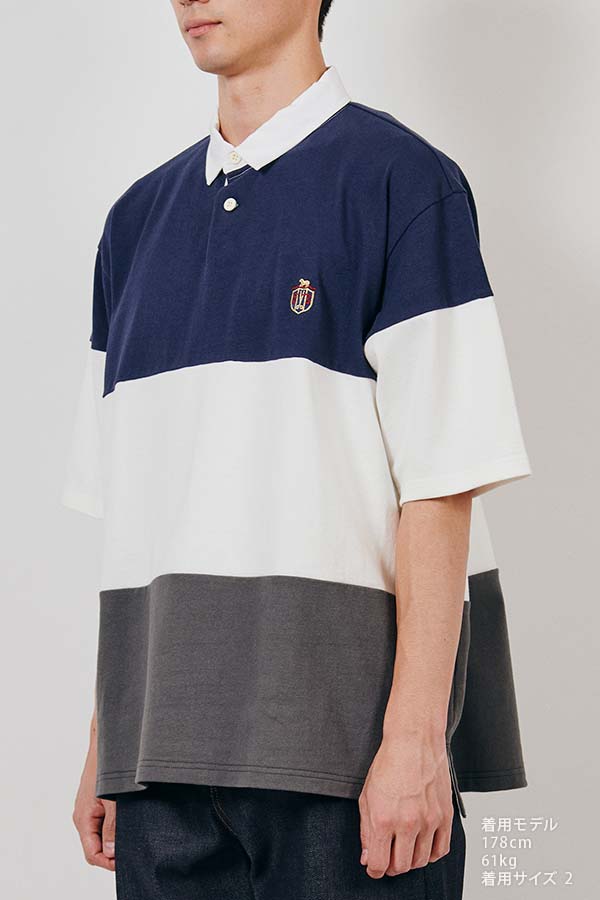 Rugby Stripe Polo Shirt