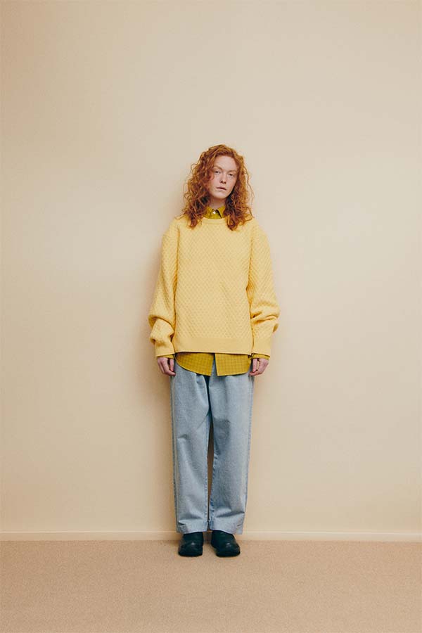 Waffle Sweater