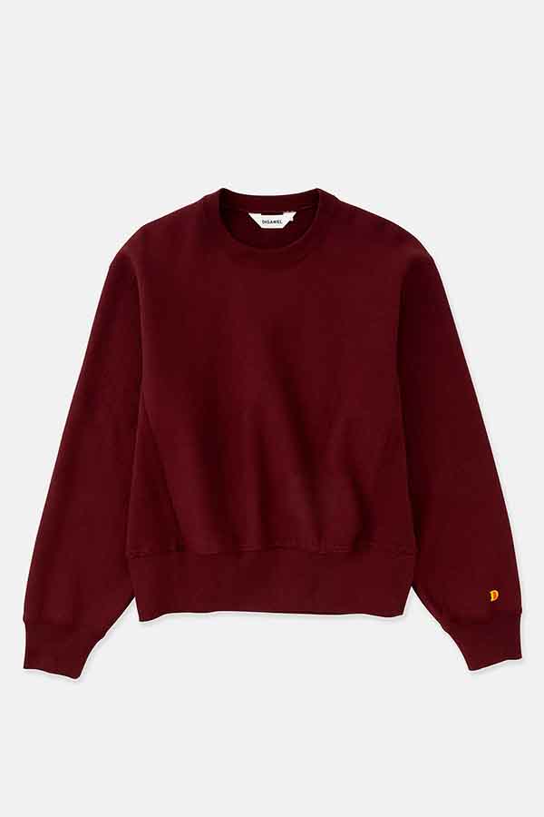 Crop top Reverse weave Sweatshirt