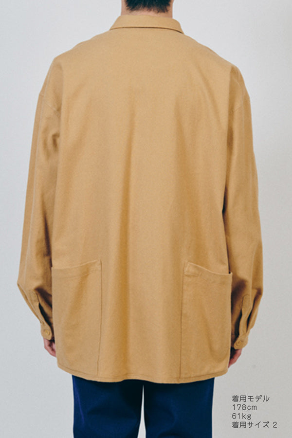 Side Pocket Oversized Shirt