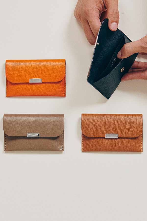 CARD CASE Calf leather