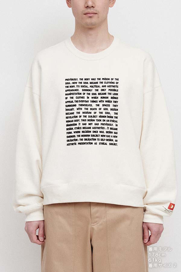 Statement sweatshirt