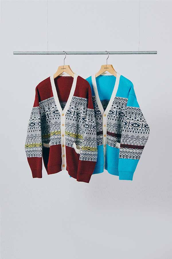 Jacquard Cardigan